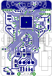 PocketBot2 board bottom