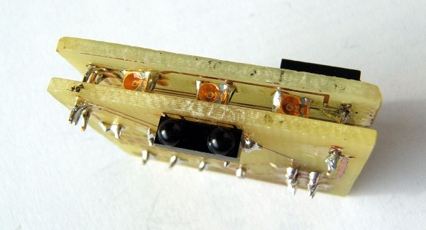 Detektor překážek - detail